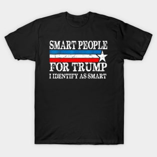 Smart People For Trump T-Shirt